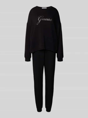 Piżama o kroju oversized z detalem z logo Guess