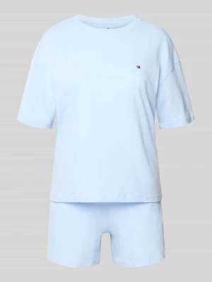 piżama o kroju regular fit z czystej bawełny Tommy Hilfiger