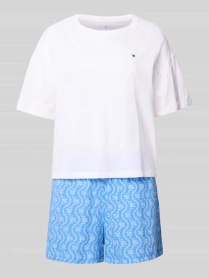 Piżama o kroju relaxed fit z czystej bawełny Tommy Hilfiger