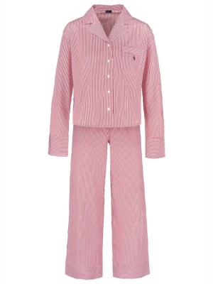 Piżama Polo Ralph Lauren czerwony