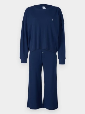 Piżama Polo Ralph Lauren granatowy