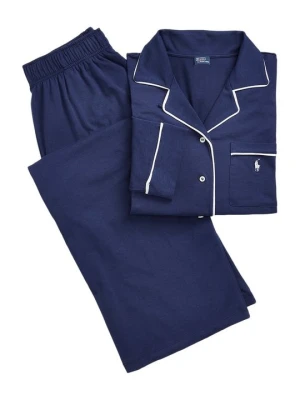 Piżama Polo Ralph Lauren granatowy