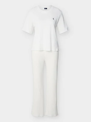 Piżama Polo Ralph Lauren mleczny