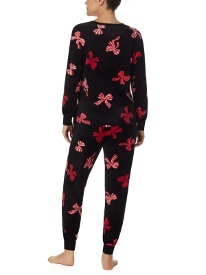 Piżama stretch velour set Kate Spade