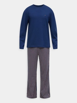 Piżama Tommy Hilfiger granatowy