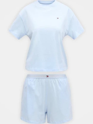 Piżama Tommy Hilfiger jasnoniebieski