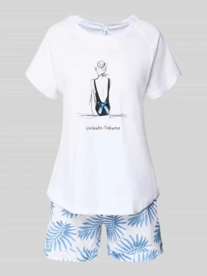 Piżama w kroju regular fit z detalem kokardy LOUIS & LOUISA