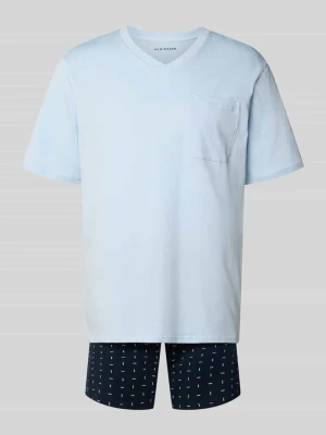 Piżama w minimalistycznym designie Schiesser