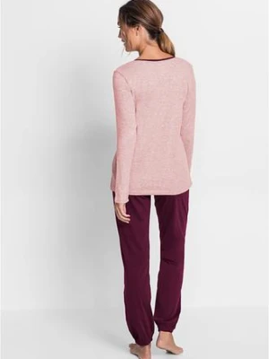 Piżama z bawełną organiczną bonprix