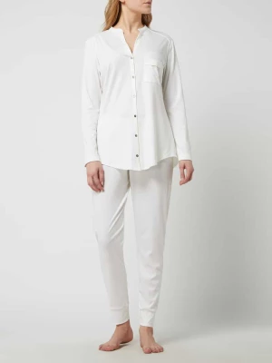 Piżama z bawełny merceryzowanej model ‘Pure Essence’ Hanro