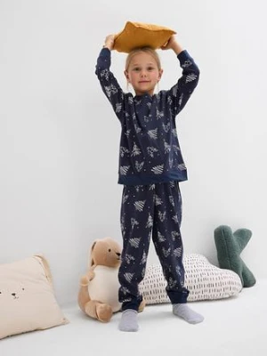 Piżama z czystej bawełny organicznej (2 części) bonprix