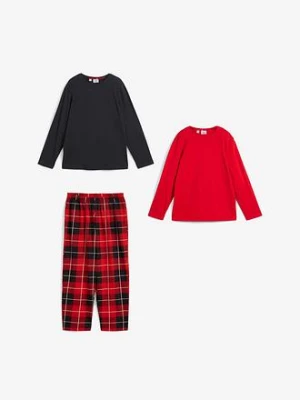 Piżama z czystej bawełny organicznej (3 części) bonprix