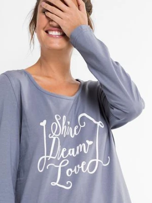 Piżama z czystej bawełny organicznej bonprix