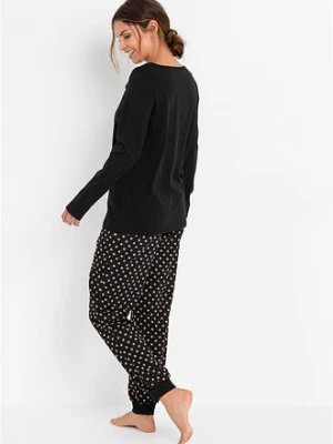 Piżama z czystej bawełny organicznej bonprix