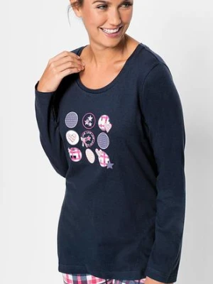 Piżama z czystej bawełny organicznej bonprix