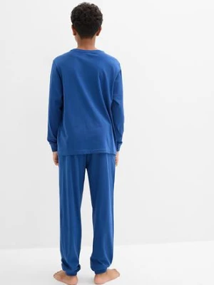 Piżama z czystej bawełny organicznej bonprix