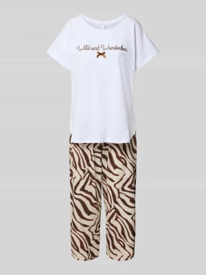 Piżama z haftem model „Wild und Wunderbar” LOUIS & LOUISA