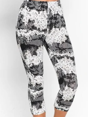 Piżama z krótkim rękawem ze spodniami 3/4 bonprix