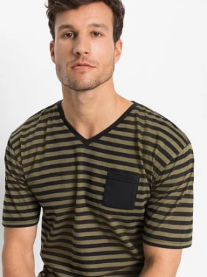 Piżama z krótkimi spodenkami bonprix