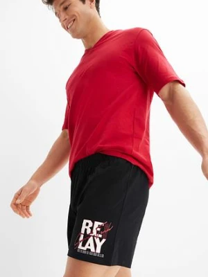 Piżama z krótkimi spodniami (2 części) bonprix