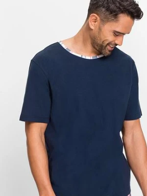 Piżama z krótkimi spodniami bonprix