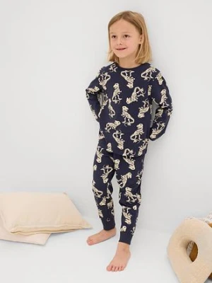 Piżama z miękkiej bawełny (4 części) bonprix