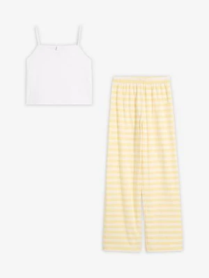 Piżama z miękkiej bawełny bonprix