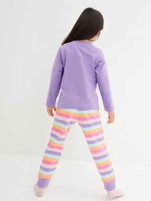 Piżama z miękkiej bawełny organicznej (2 części) bonprix