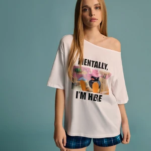 Piżama z nadrukiem Pingu House