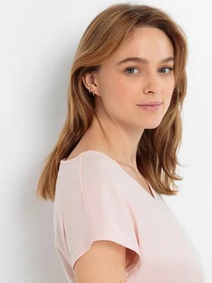 Piżama z szerokimi spodniami bonprix