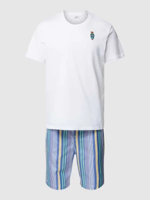 Piżama z wyhaftowanym motywem Polo Ralph Lauren Underwear