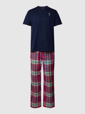 Piżama z wyhaftowanym motywem Polo Ralph Lauren Underwear