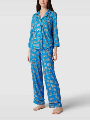Piżama ze wzorem na całej powierzchni Kate Spade