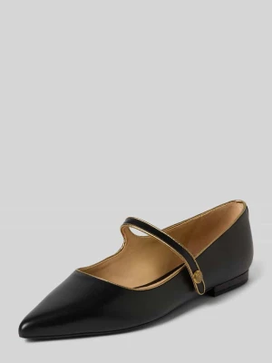 Płaskie buty ze spiczastym krojem model ‘Londyn’ Lauren Ralph Lauren