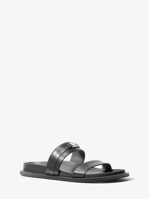 Płaskie sandały Mandy ze skóry MICHAEL Michael Kors