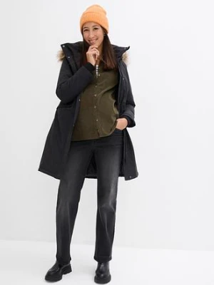 Płaszcz 3 w1 ciążowy z wstawką na nosidełko, nieprzemakalny i wiatroszczelny bonprix