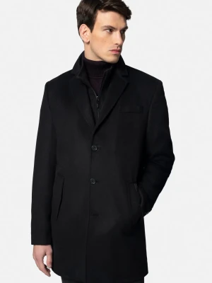 PŁASZCZ BERG CZARNY Recman