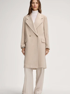 Płaszcz Caro w kolorze piaskowym Joop