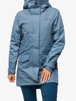 Płaszcz damski Didriksons Frida Parka - glacial blue