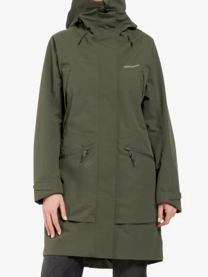 Zdjęcie produktu Płaszcz damski Didriksons Ilma Parka 8 - deep green