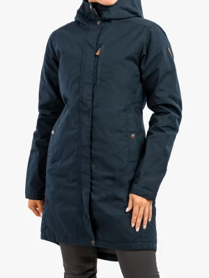 Płaszcz damski Fjallraven Kiruna Padded Parka - dark navy