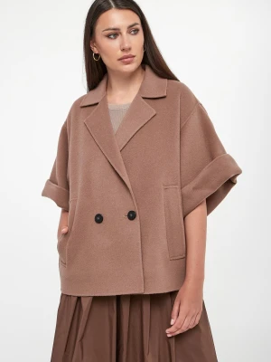 Płaszcz damski krótki wełniany Pera WEEKEND MAX MARA
