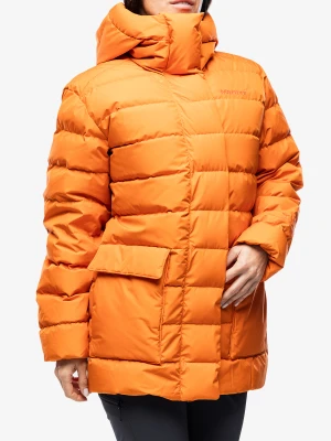 Płaszcz damski Marmot WarmCube GORE-TEX Golden Mantle Jacket - tangelo