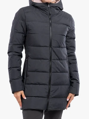 Płaszcz damski Montura Elisir Parka - dark grey/dust rose