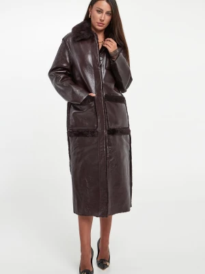 Płaszcz damski skórzany DIEGO M