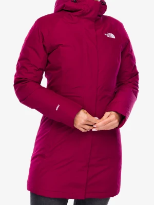 Płaszcz damski The North Face Brooklyn Parka - beetroot