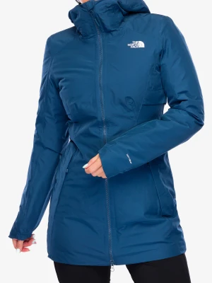 Płaszcz damski The North Face Hikesteller Insulated Parka - shady blue/summit navy