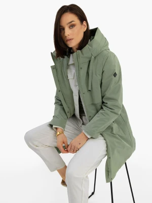 Płaszcz damski z kapturem J-AGATE Volcano