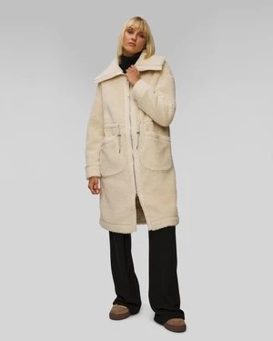 Płaszcz Futerkowy Damski Varley Logan Sherpa Coat