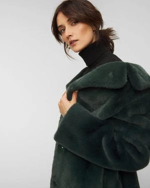 Płaszcz Futrzany Stand Studio Camille Cocoon Coat